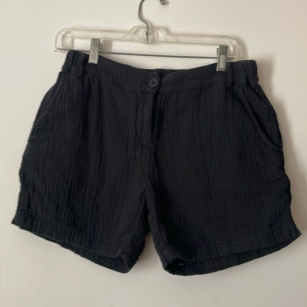 Lulu-B Black Jean Shorts Modern Style